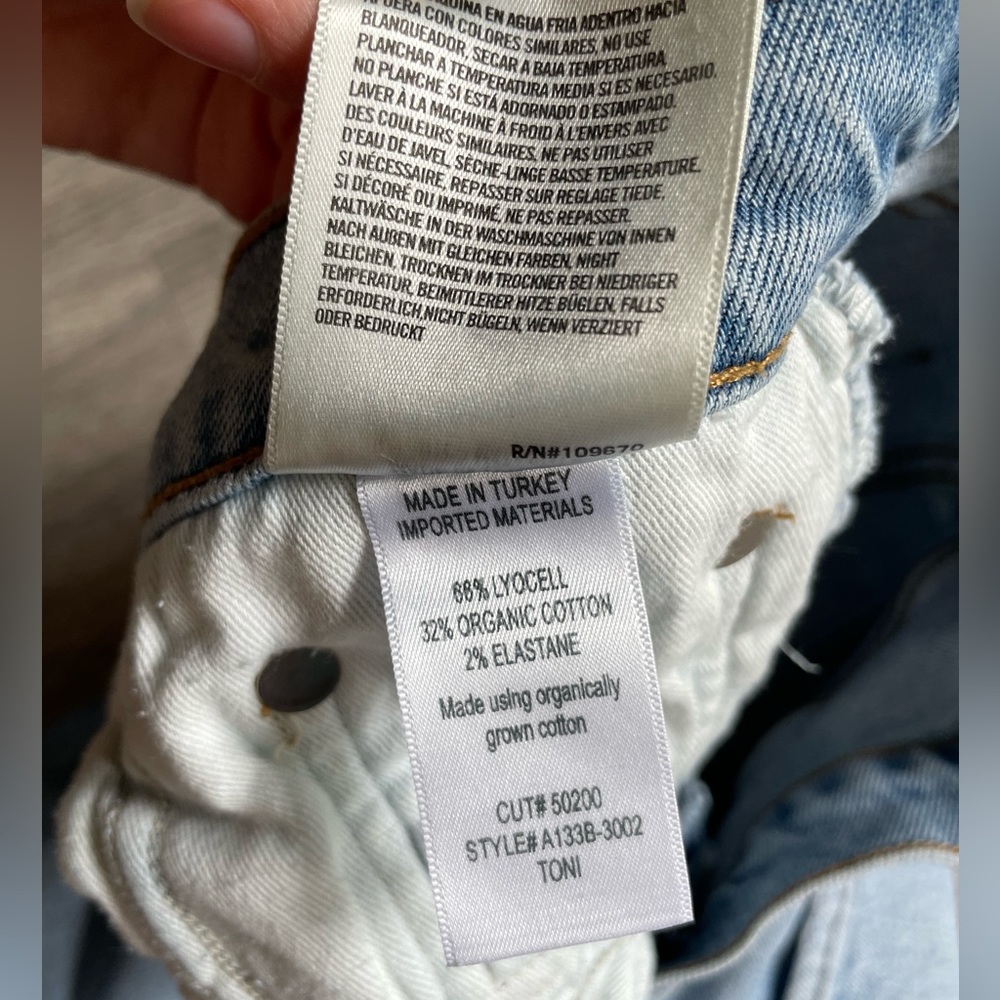 AGOLDE Toni Slim Jean Size 25 - Picture 12 of 13